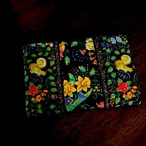 Vera Bradley checkbook cover/wallet